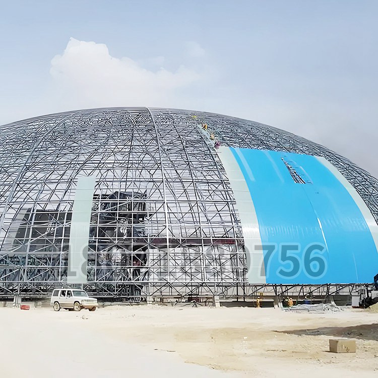 煤棚彩鋼（gāng）安裝