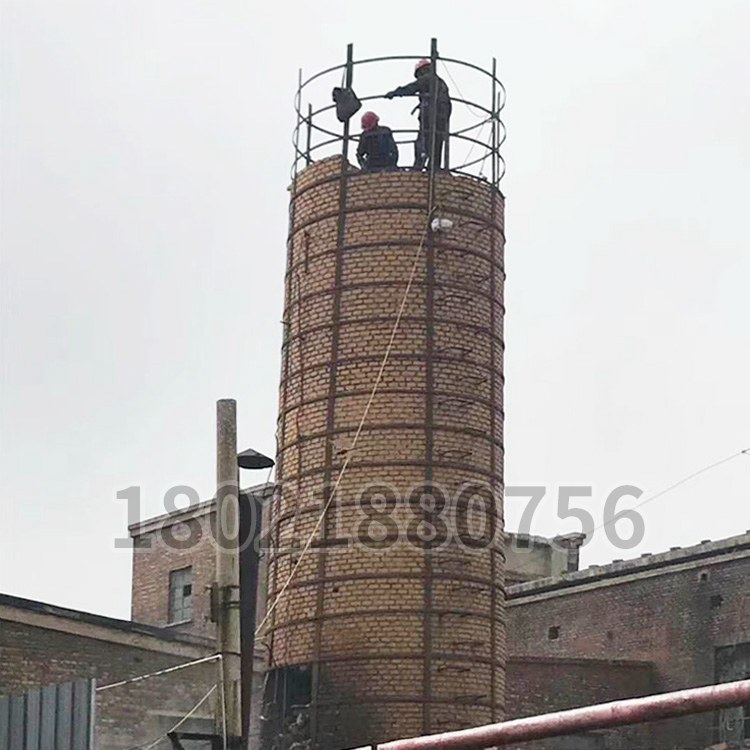 磚煙囪拆除施工